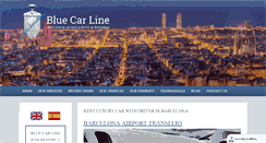 Desktop Screenshot of bluecarline.com